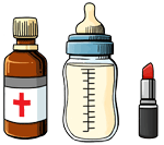 Medicines, Baby food, Not liquid cosmetics