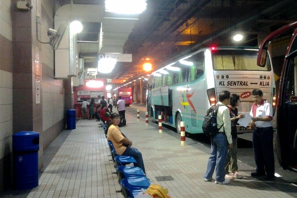 Airport Coach at the KL Sentral