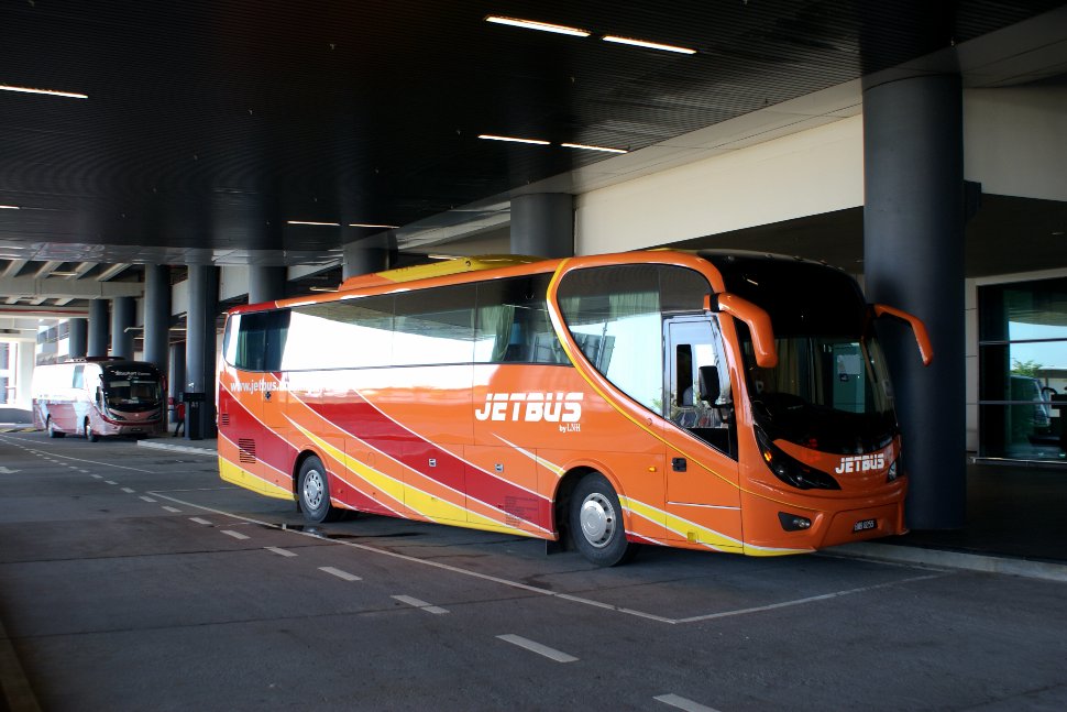 Jetbus at the klia2 Transportation Hub