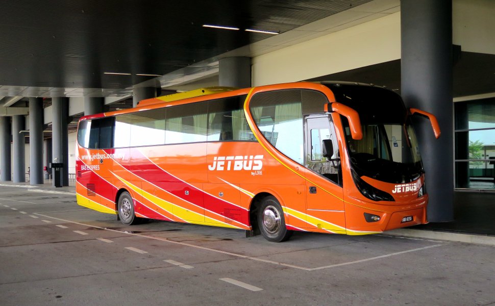 Jetbus at the klia2 Transportation Hub