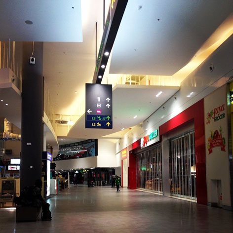 Inside gateway@klia2 mall
