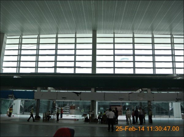 klia2, Construction picture as at 25 February 2014