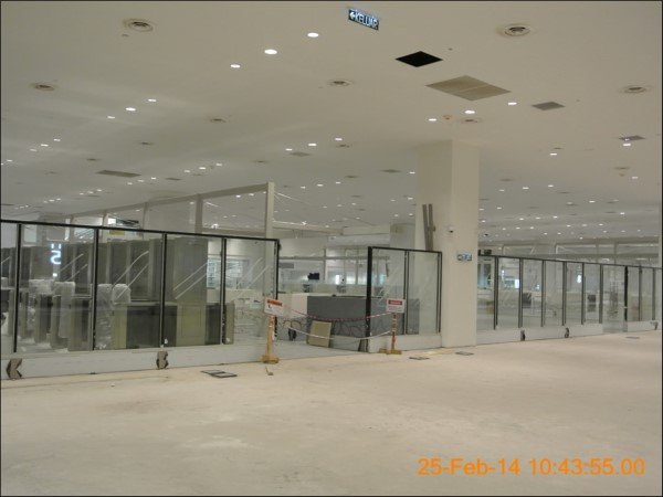 klia2, Construction picture as at 25 February 2014