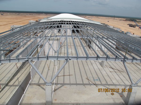 Roof work, 7 June 2012