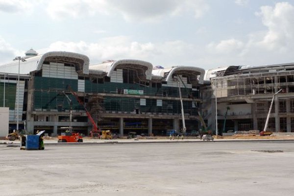 klia2, Construction update as at 6 July