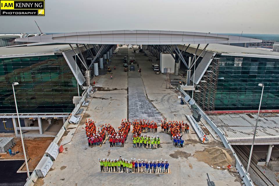 klia2, Construction update as at 29 July 2013
