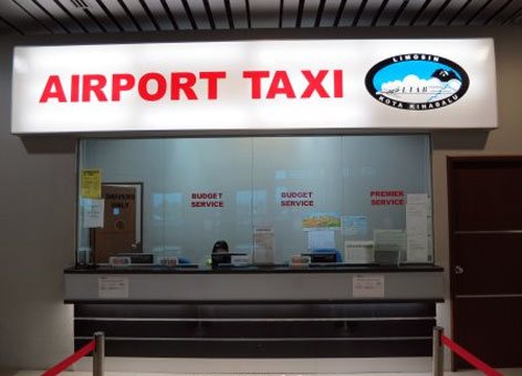 Airport Taxi Counter