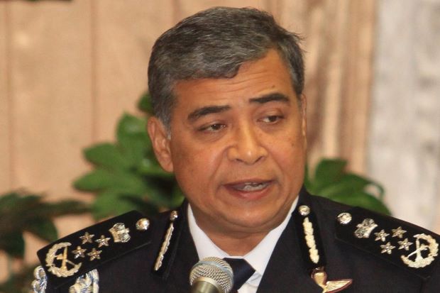 Inspector-General of Police Tan Sri Khalid Abu Bakar