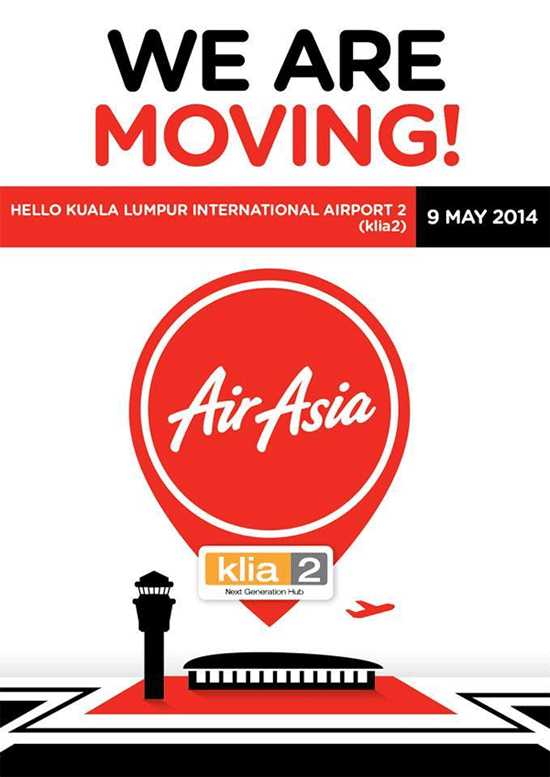 AirAsia, AirAsia X to begin operations at klia2 on May 9