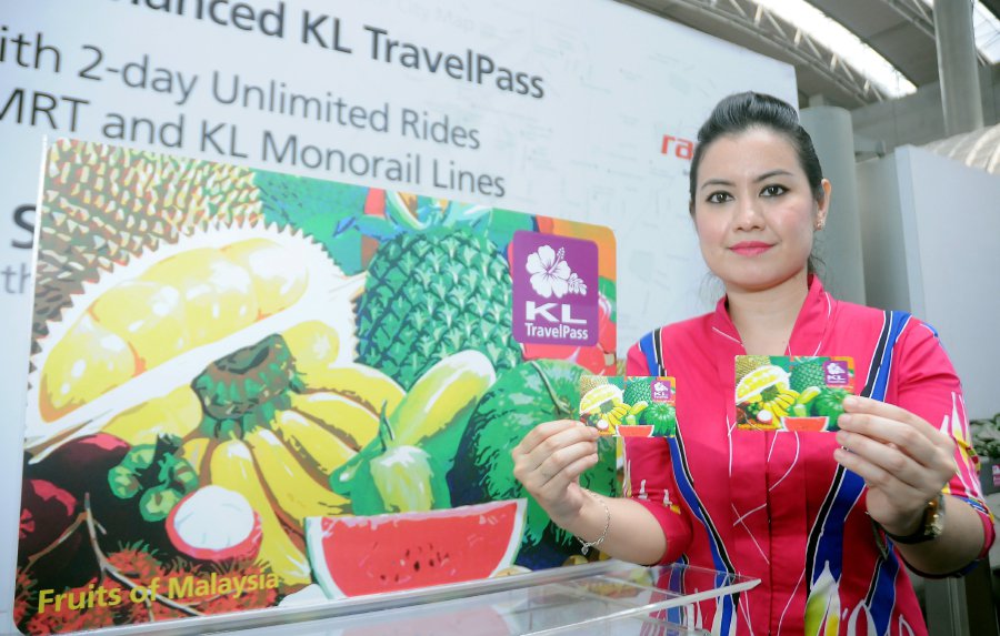 Similar to London’s Oyster Card and Hong Kong’s Octopus Card, the KL TravelPass offers airport transfer using the KLIA Ekspres and two days of unlimited rides on Rapid KL rail services, namely the Light Rail Transit (LRT), the Mass Rapid Transit (MRT) and the KL Monorail.