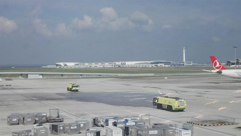 A photo of the newly built klia2 which will open on May 2.