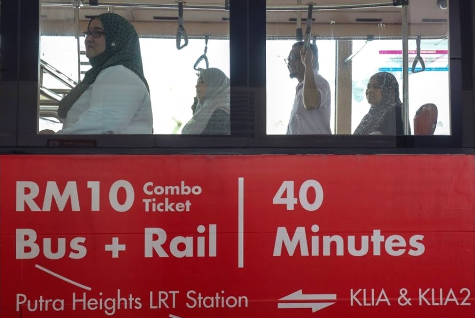 RM10 Combo Ticket, Bus + Rail