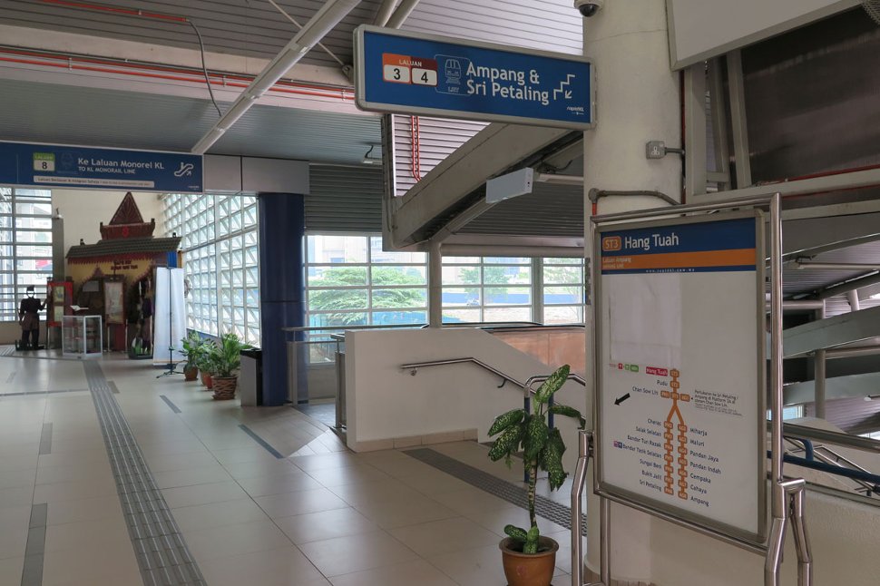 Level G of Hang Tuah station