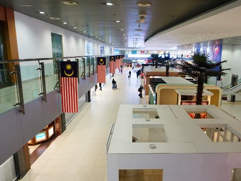 Inside the Subang Skypark Terminal