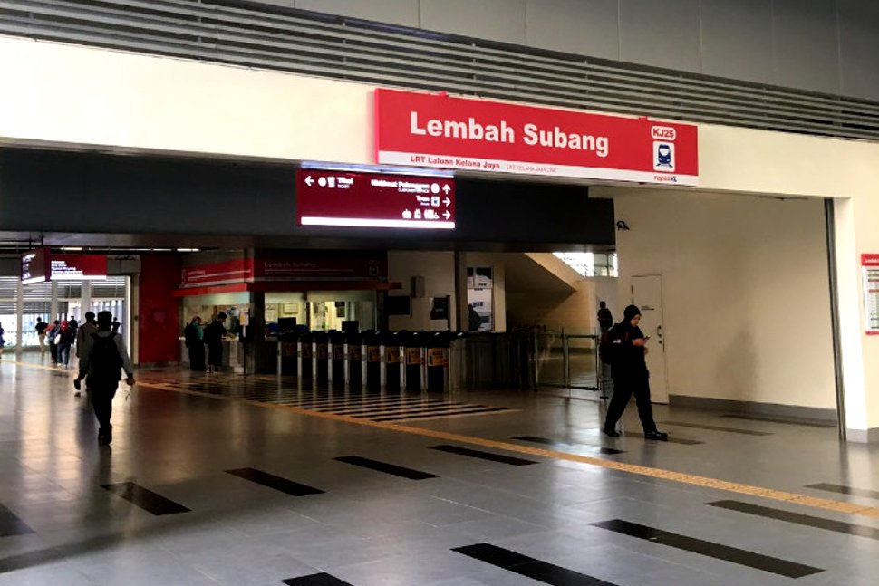 Lembah Subang LRT station