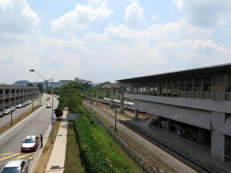 ERL station & Parking facility