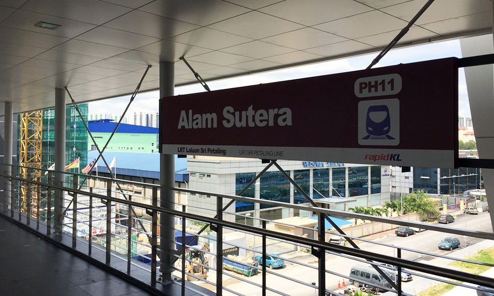 Alam Sutera LRT station