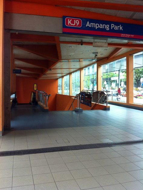Ampang Park LRT Station