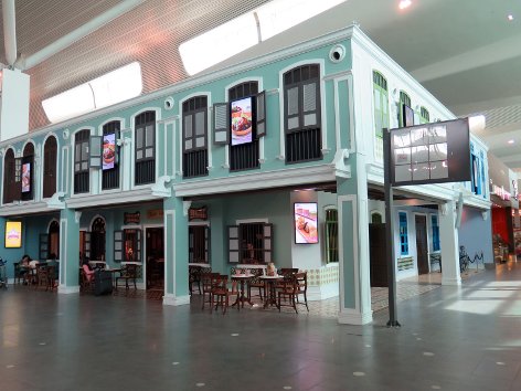 Bibik Heritage, Departure Hall, klia2 Main Terminal Building