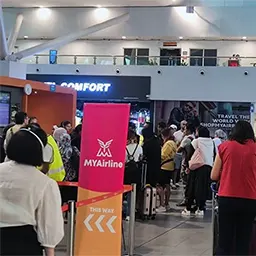 Suspension of operations by budget carrier MYAirline leaving passengers stranded