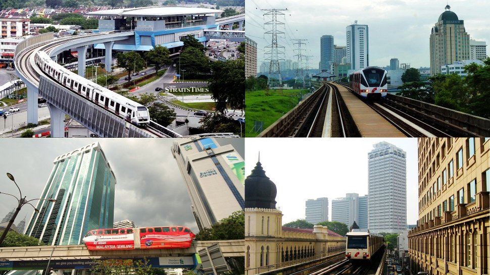 Check MRT / LRT / Monorail / BRT ticket fare from KL Sentral station to