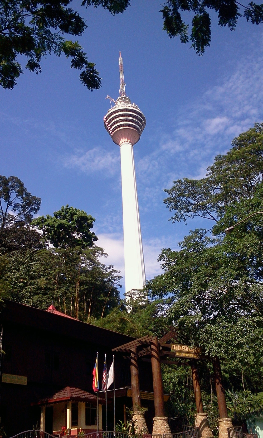 KL Tower, Menara Kuala Lumpur, features an antenna that reaches 421