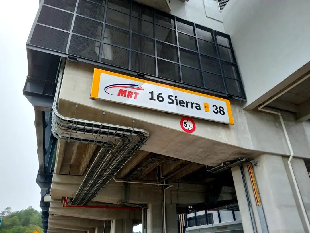 16 Sierra MRT station