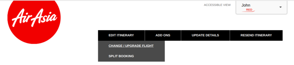 Change booking - step 2