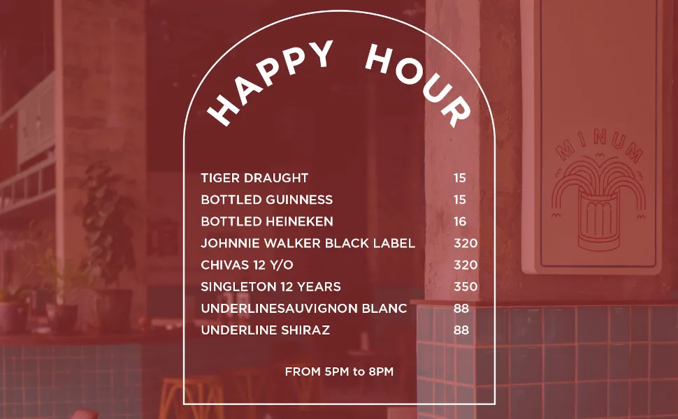 All day happy hours