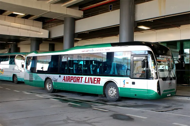 Airport Liner and Airport Coach at klia2’s transportation hub
