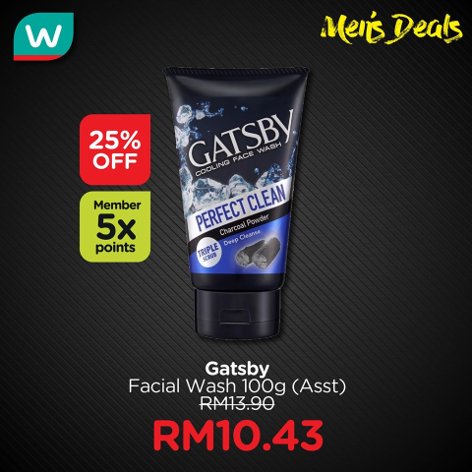 Gatsby Facial Wash