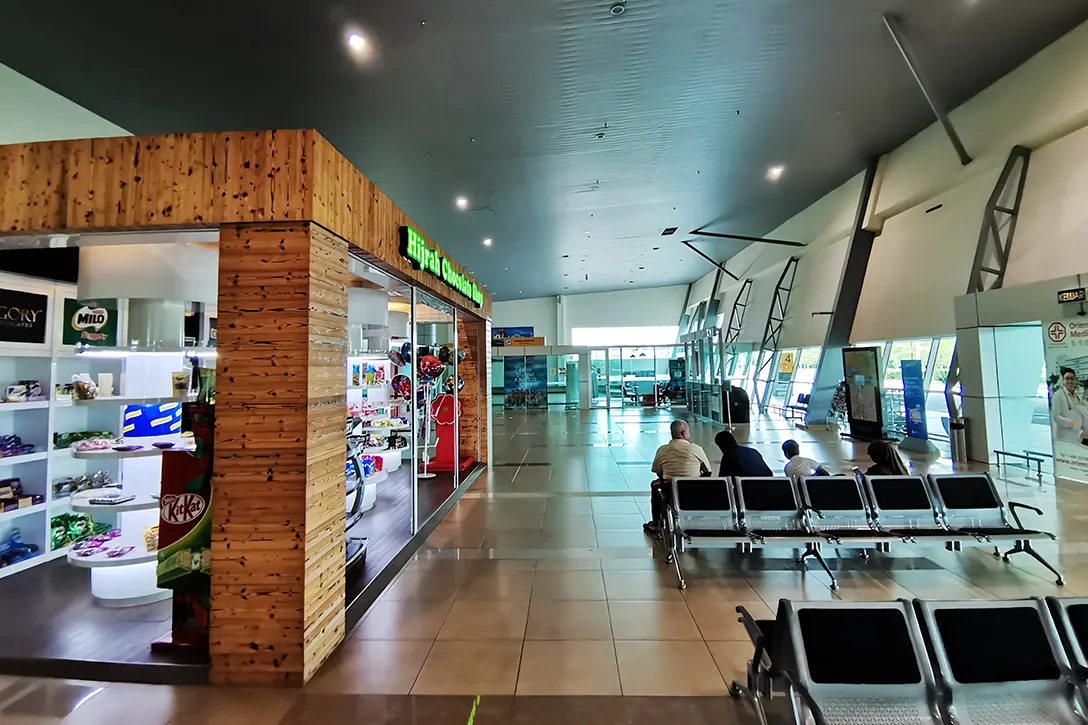 Public concourse at Malacca International Airport, Melaka Airport