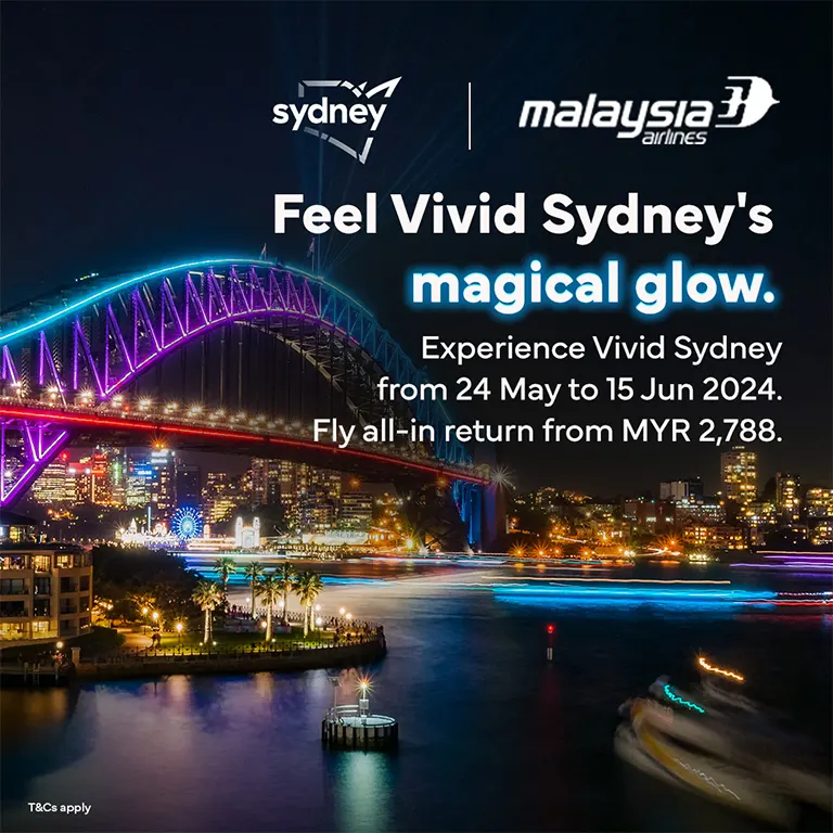 Feel Vivid Sydney's magical glow
