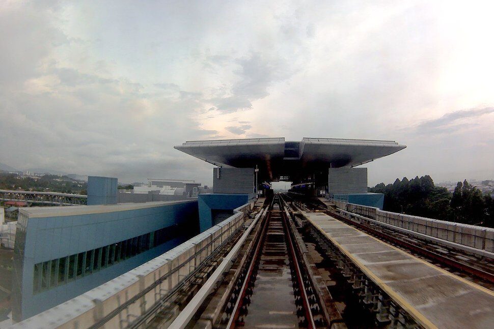 View of the station