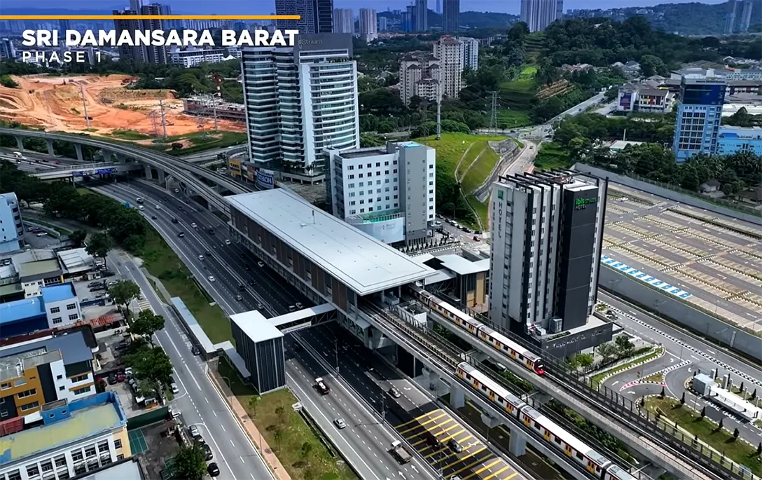 Sri Damansara Barat MRT station to start operating under Phase One