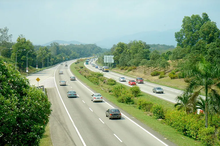 Near Ipoh, Perak, Northern Route, North-South Expressway
