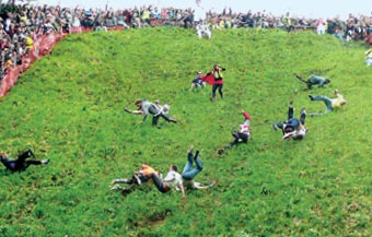 Gloucestershire Cheese Rolling, UK