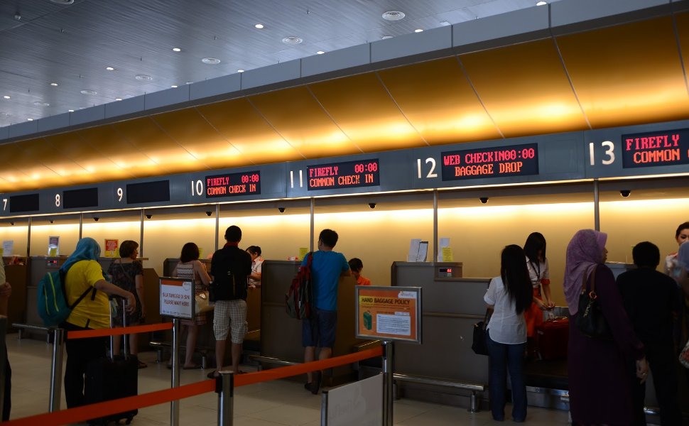 Firefly's check-in counters