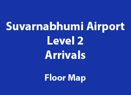 Suvarnabhumi Airport, Level 2 floor map, Arrivals