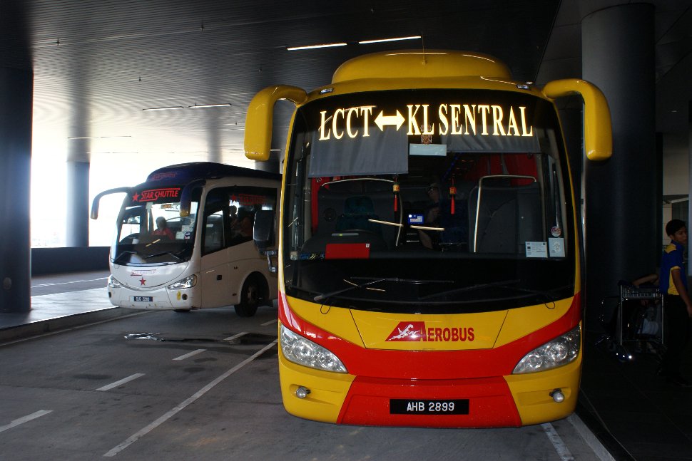Aerobus, shuttle bus between klia2, KL Sentral, Genting Highlands