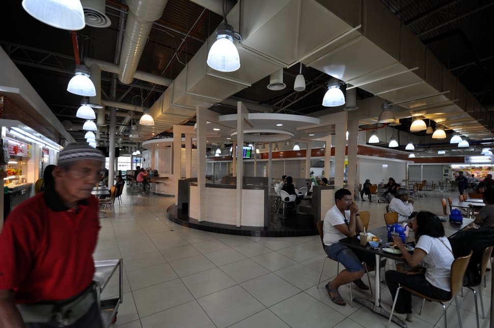 Food court available at Pudu Sentral