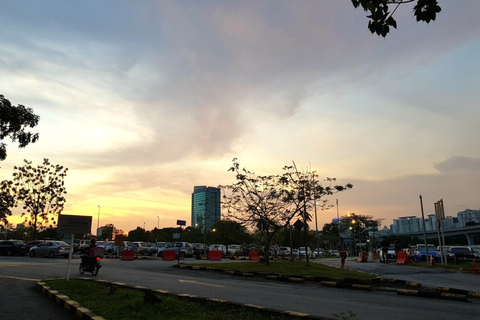 Dataran Car Park near 1 Utama shopping center
