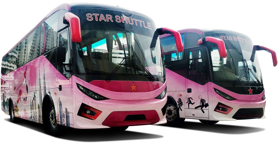Star Shuttle buses