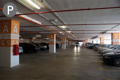 Parking facility at klia2