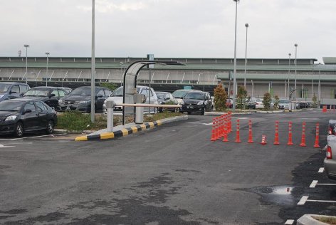 LCCT Parking Zone C, Exit Gate