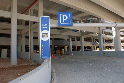 Entrance of klia2 Parking Facility