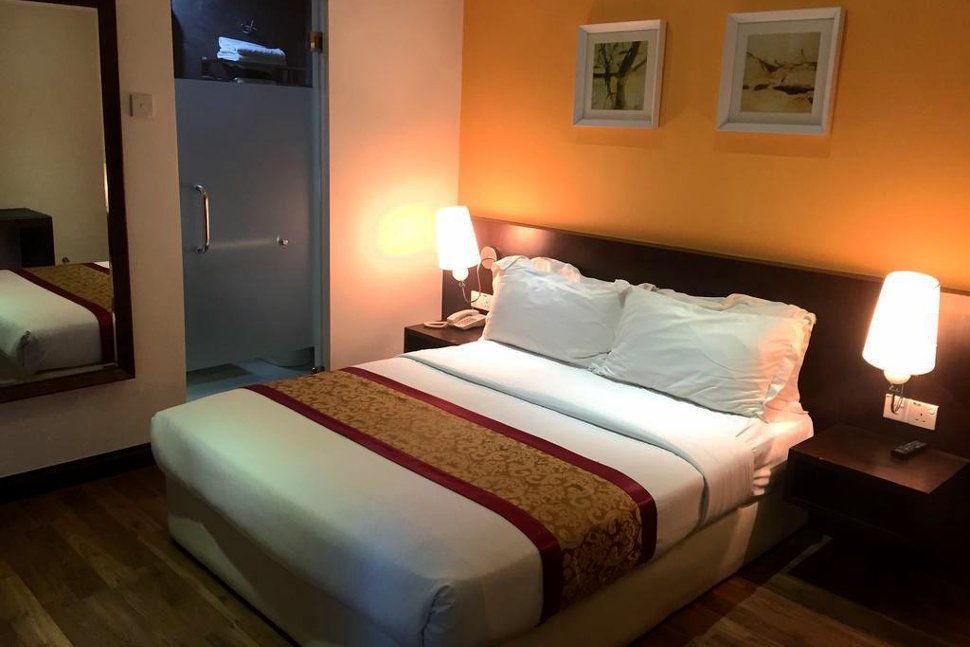 Deluxe room at D Boutique Hotel