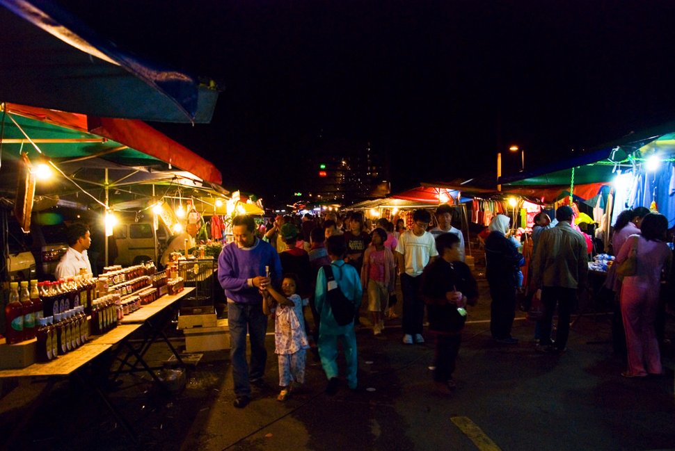 Night market at the Cameron Highalnds