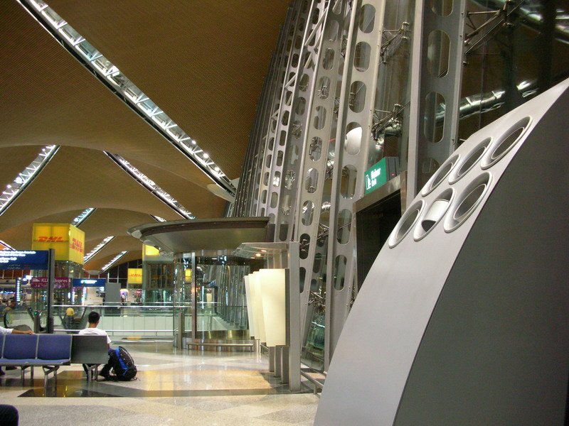 Entrances to Level 5 of Main Terminal Building