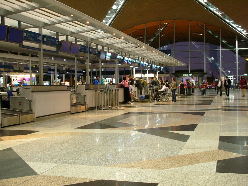 Check in counters area, Level 5